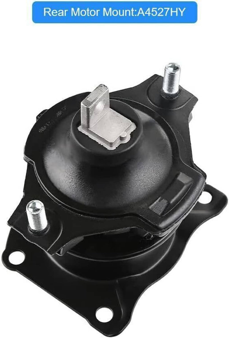A4527HY A4526H 6Pcs Engine & Trans Mounts Kit for 03-07 Honda Accord 3.0L