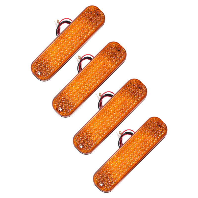 #AR60250 4 LED Amber Flashing Cab Lights for John Deere 30 Series 4030 4230 8450