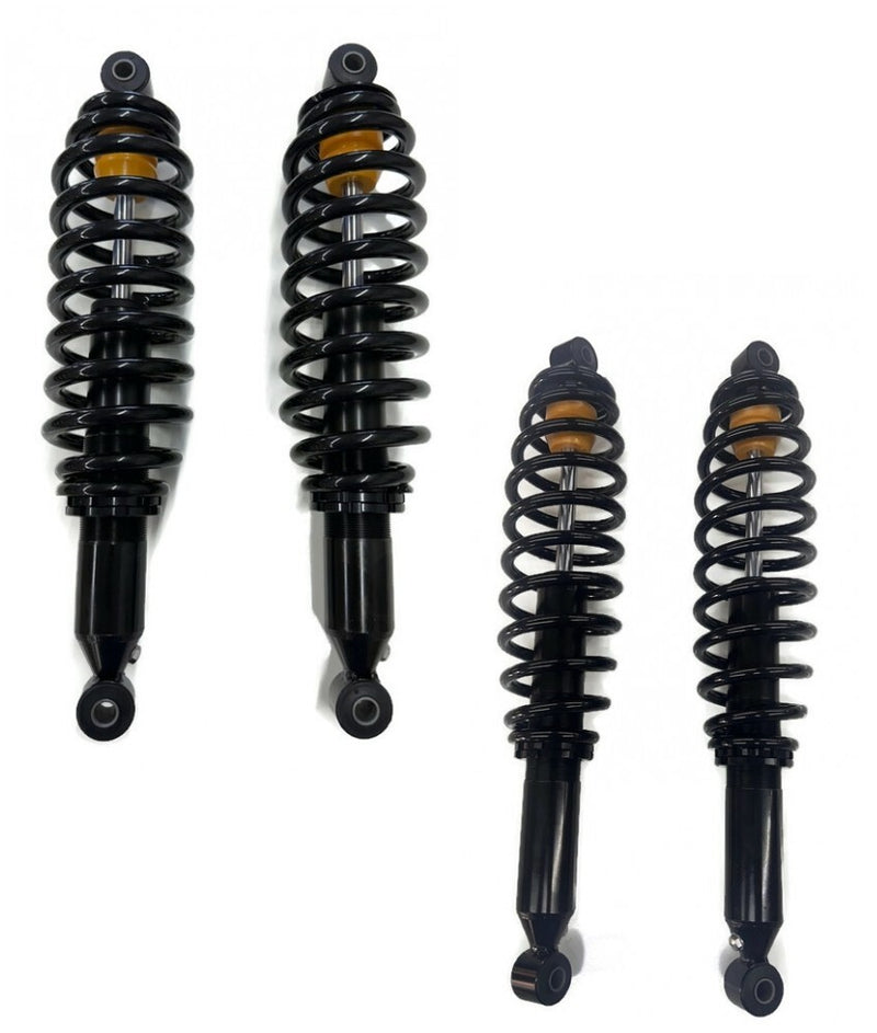 DURAFORCE AUC12197 AUC12198 Front Rear Shock Absorbers for John Deere Gator XUV 4 Piece