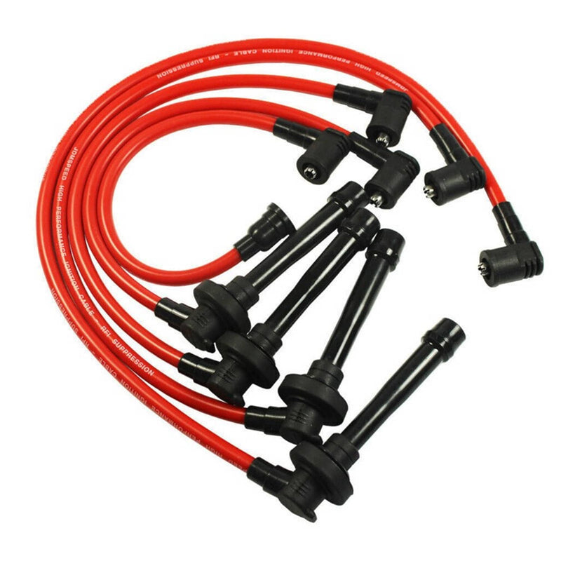 Spark Plug Wire Set for Honda Civic Del Sol EG EK EJ D15 D16 Spiral Core