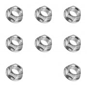 DURAFORCE Wheel Flange Nuts 3/8 24 for Polaris 1994 300 400L Big Boss ATV UTV 8 Piece
