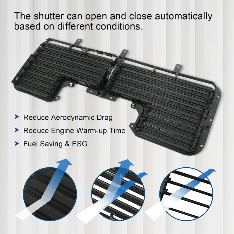 84363184 Front Radiator Shutter with Motor for Chevrolet Silverado 1500 Sierra 1