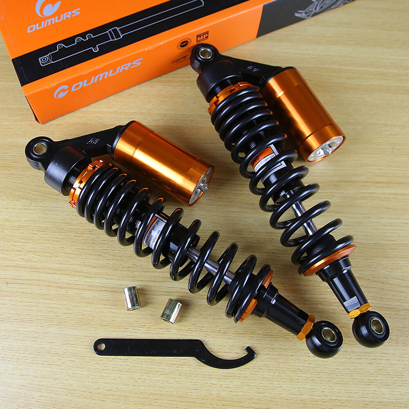 13.5" 343mm Shocks Absorbers Suspension Black for Harley Electra Street Glide 2