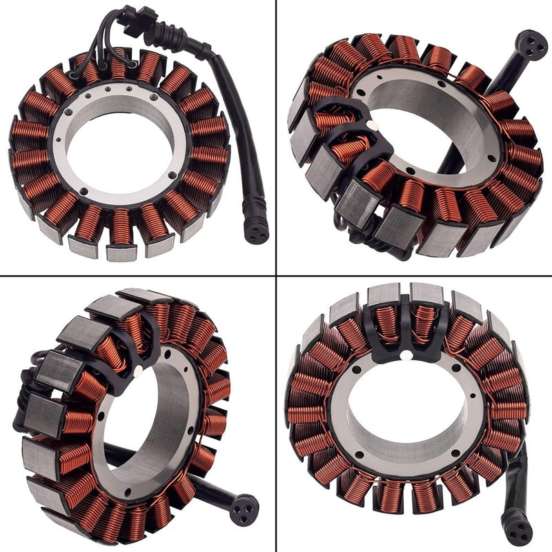 12V 40A Motorcycle Stator 30017-08A for Harley Softail Dyna FatBoy Softail Slim
