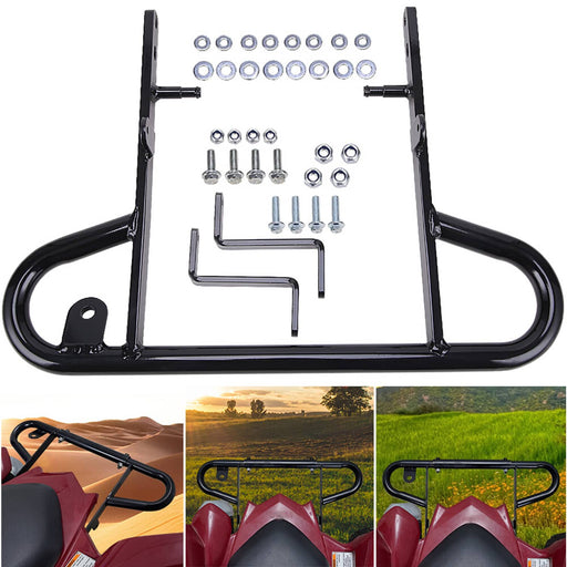DURAFORCE Rear Steel Wide Grab Bar Bumper for Yamaha Raptor 700 700R YFM700 ATV 2006-2024