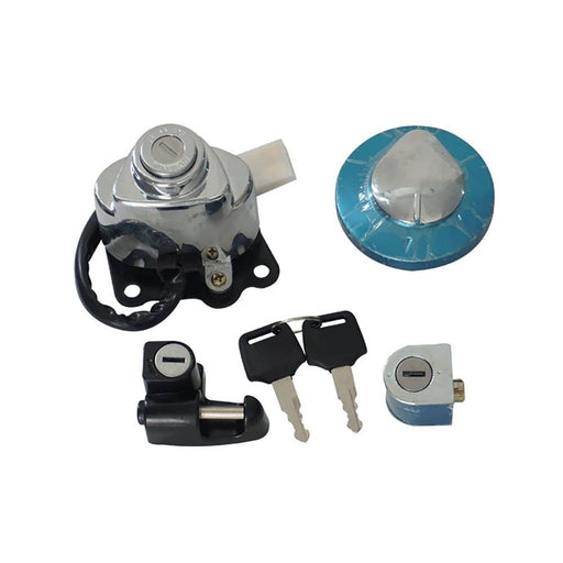 DURAFORCE Ignition Switch Gas Tank Cap Lock Key for Honda Shadow VLX VT 600