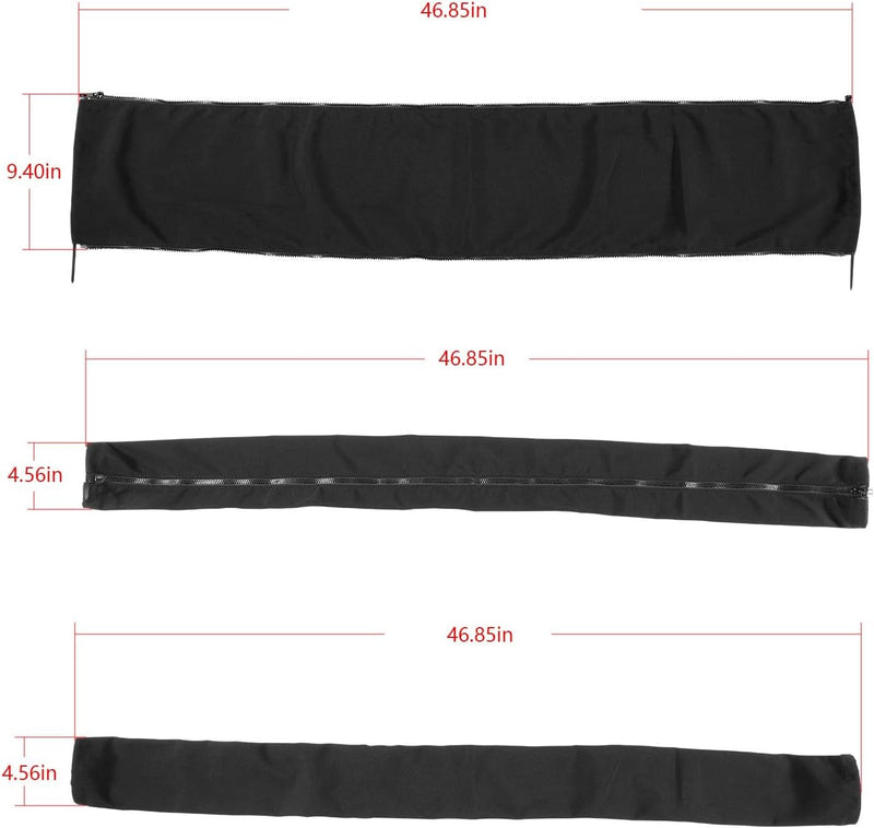 ZRS-1-DP Marine Cable Hose Rigging Protector Cover 48-Inch Zippered Sleeve