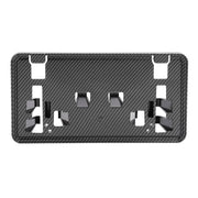 DURAFORCE Front License Plate Mount Holder Carbon Style for Ford F-150 F150 2021-2023