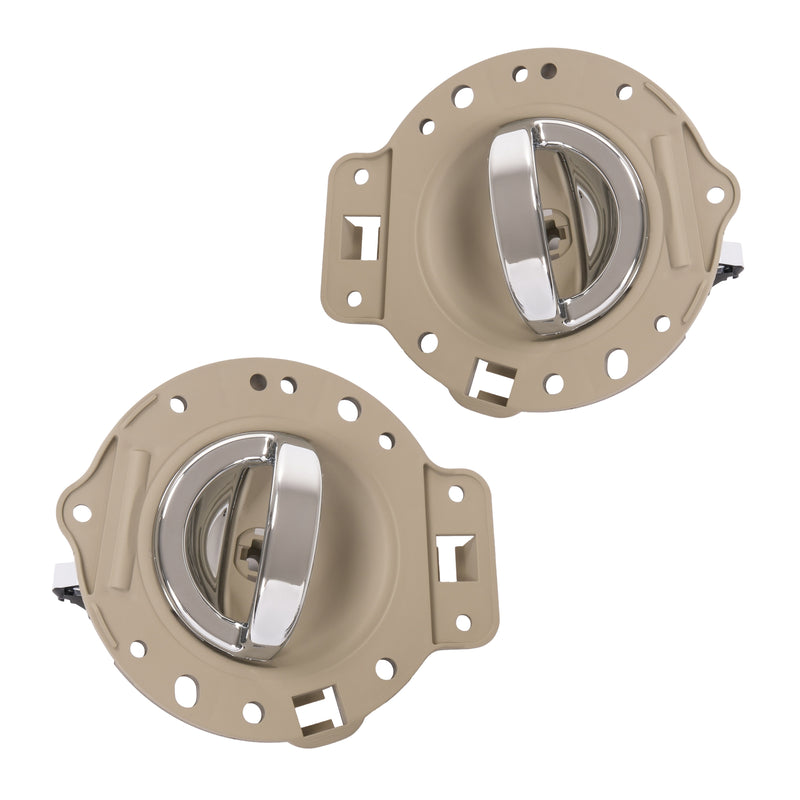Inside Inner Door Handle Chrome Silvery Tan for Jeep Commander 2006-2010