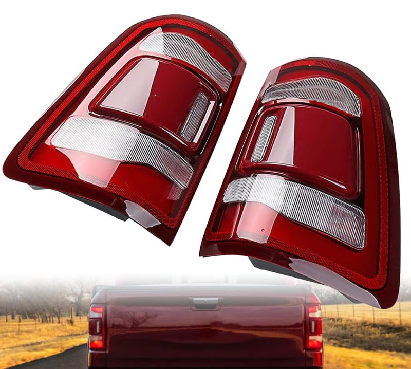 68262530AH Tail Light w/ Blind Spot LED for Dodge Ram 1500 LH+RH 2019-2022