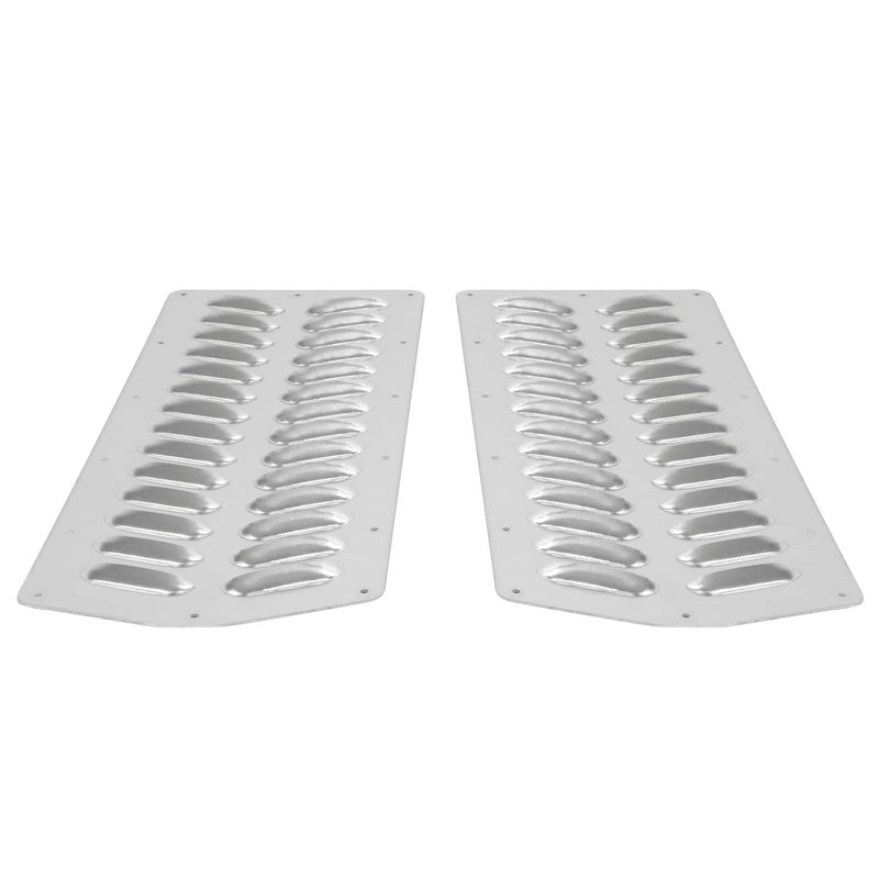 DURAFORCE Universal Car Parts Hood Louver Vent Panel Set Hood Cooling Kit