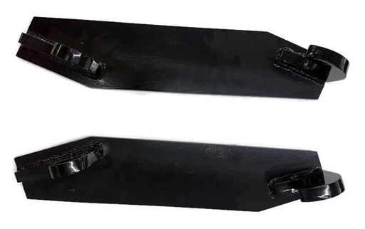 DURAFORCE Mounting Weld On Brackets for Snow Mulch Litter Bucket Sweeper Attachment 2pc