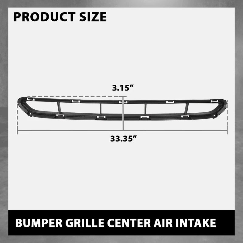 DURAFORCE NEW Front Center Air Intake Grill Molding Fit 2014 2015 KIA Sorento 865221U500