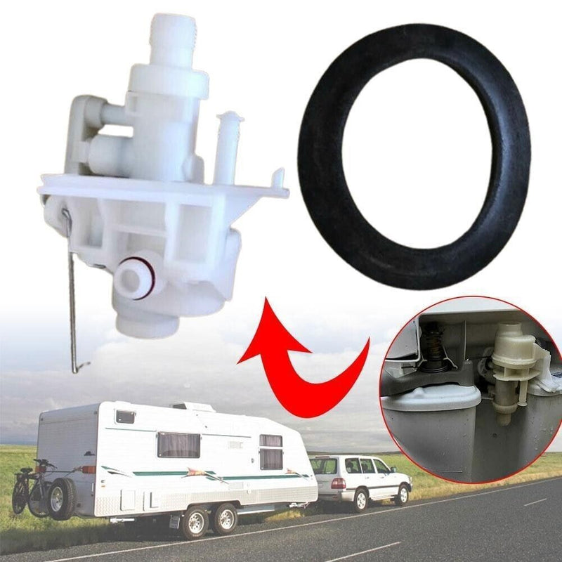 Upgraded RV Thetford Aqua Magic V Toilet Water Valve Replacement Part 31705