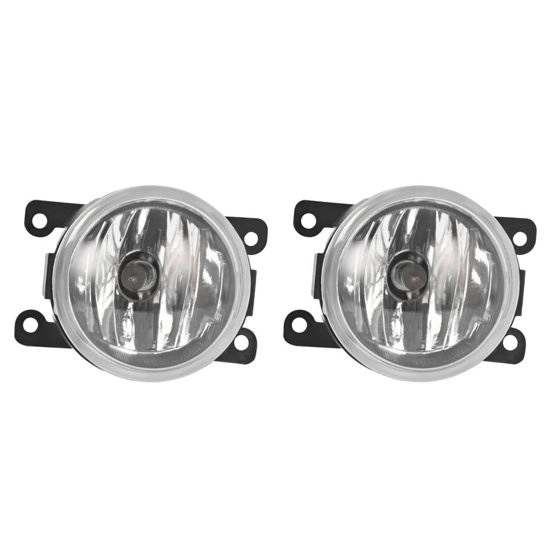 DURAFORCE Front Bumper Fog Lamp Bezel Chrome Trim for Honda Odyssey 2018-2020 Set
