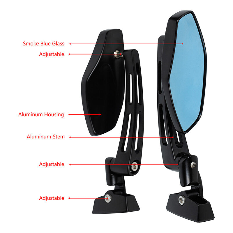 Racing Rearview Mirrors for Suzuki GSXR 600 750 1000 Hayabusa 1300 Motorcycle