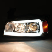 DURAFORCE LED DRL Projector Headlights for Dodge Charger 2006-2010 Left Right