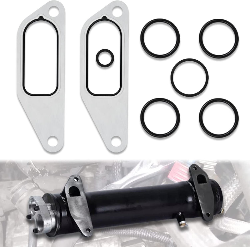 431327 Oil Cooler Mounting Kit Gasket O-Rings for DT466 DT360 Engine 675513C1