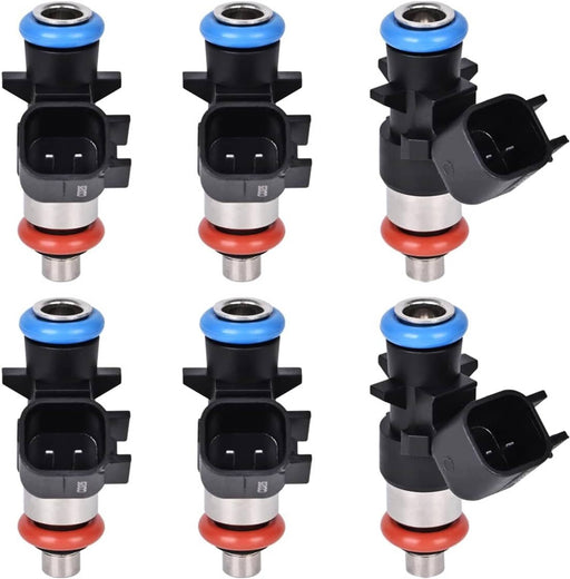 DURAFORCE 0280158233 Fuel Injectors for Chrysler Dodge Ram Jeep 3.6L V6 6Pcs