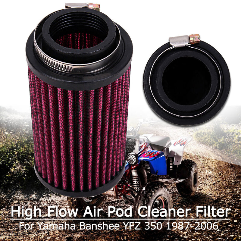 26mm Carburetor Air Pod Intake Filter Cleaner Carb for Yamaha Banshee YFZ350
