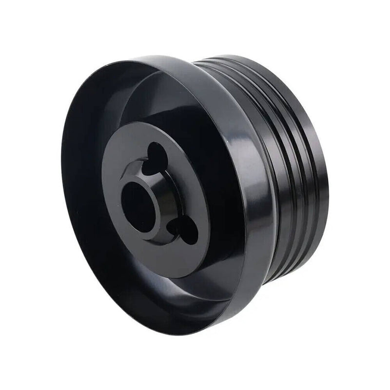5 & 6 Hole Steering Wheel Hub Adapter for GM Chevy Flaming River Ididit Black