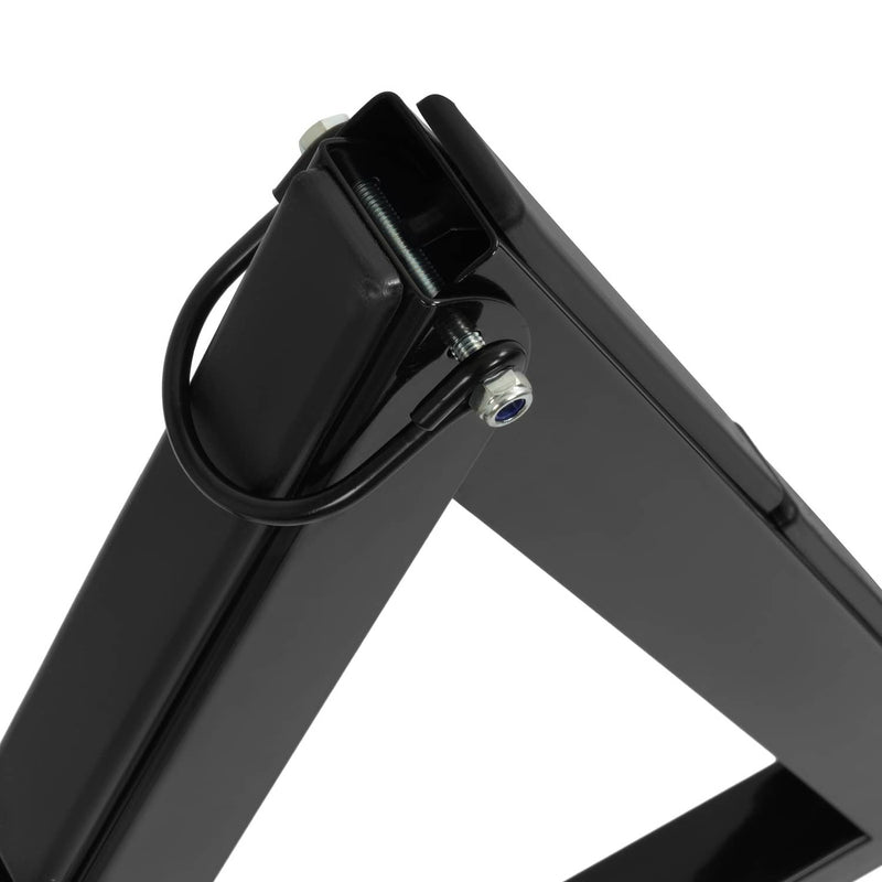 DURAFORCE Adjustable Truck Bed Ladder Rack Fits 54"-64" Pick Up Kayak SUP Carrier 150 Lb