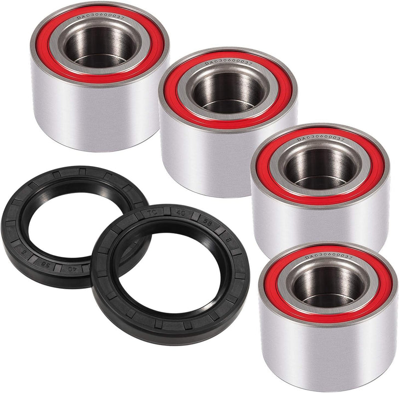 4 Wheel Bearings & Seals for Can-Am Renegade Commander Maverick 1000 850 800 570