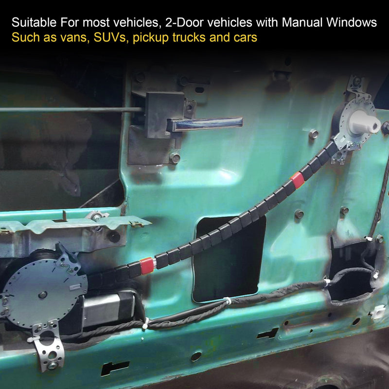 Universal Electric Power Window Lift Regulator Conversion Kit for 2 Door Pickup