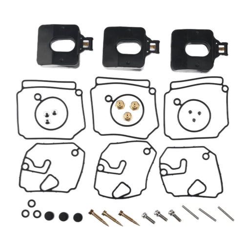 DURAFORCE 6H4-W0093-02 03 04 Carburetor Repair Kit for Yamaha 2 Stroke 40-50HP Outboards