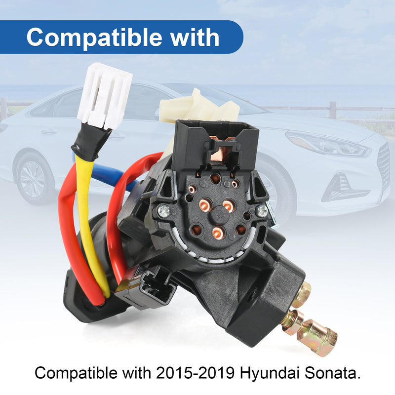 81905-C2510 Ignition Lock Cylinder Assembly with Keys for Hyundai Sonata