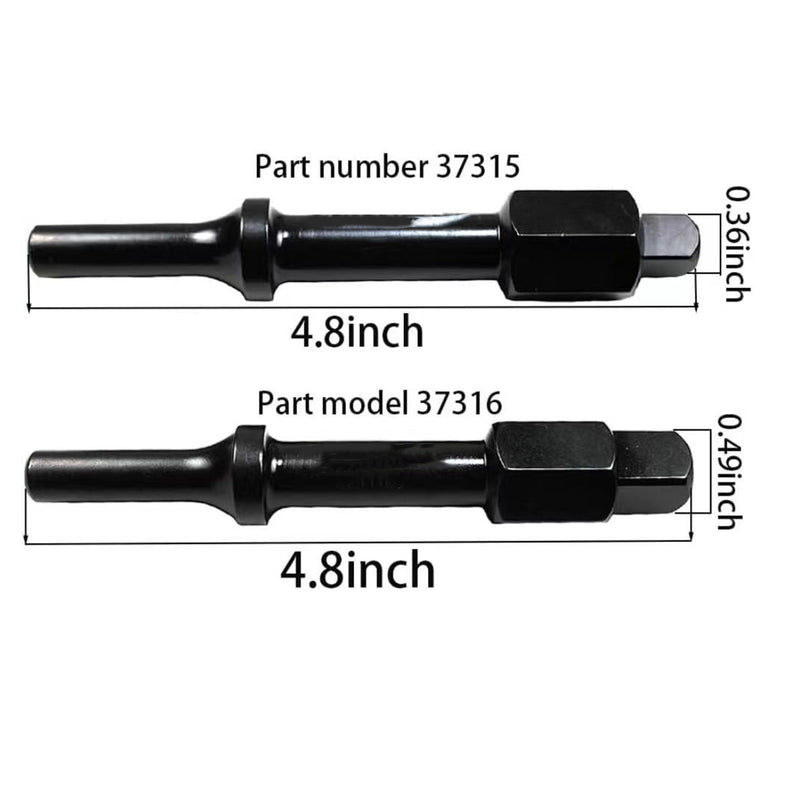 32029 2 Piece Pneumatic Bolt Breaker Shake-N-Break Set 37315 3/8 37316 1/2