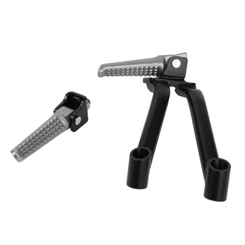 DURAFORCE Rear Foot Pegs Footrests Passenger for Honda CMX300 Rebel 300 2017-2024 2018 19