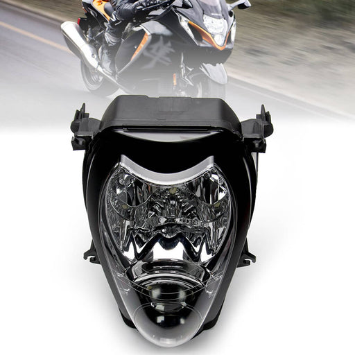 DURAFORCE Motorcycle Front Headlight Headlamp for Suzuki Hayabusa GSX1300R 1999-2007