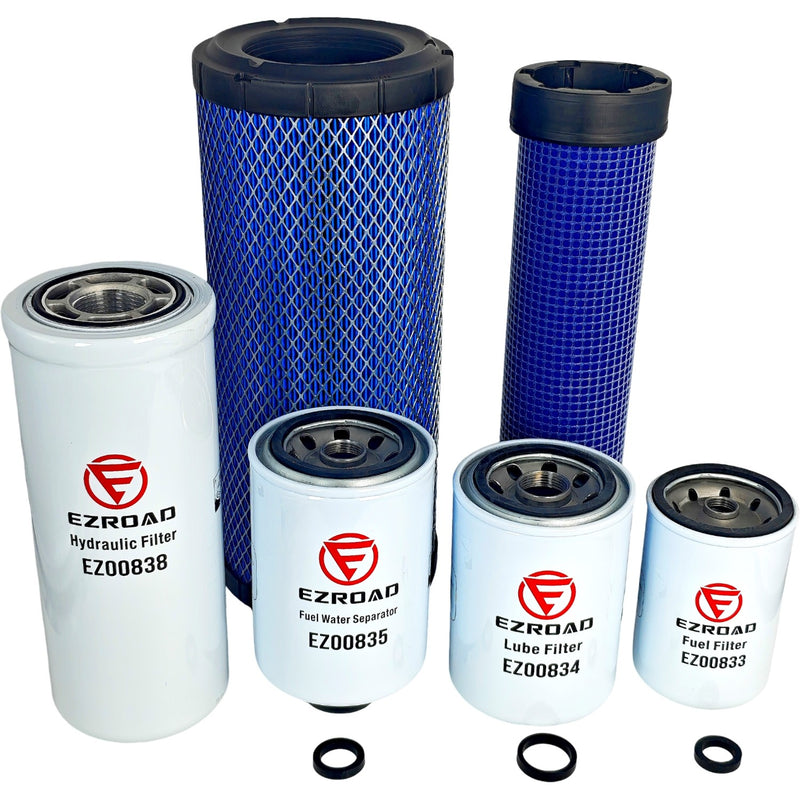 Maintenance Filter Kit for Case 1840 1845C Air Hyd Lube Fuel Water Separator