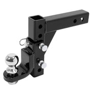 DURAFORCE 2" Receiver Trailer Hitch Ball Mount 9-1/2" Drop Tow Adjustable 7500lb