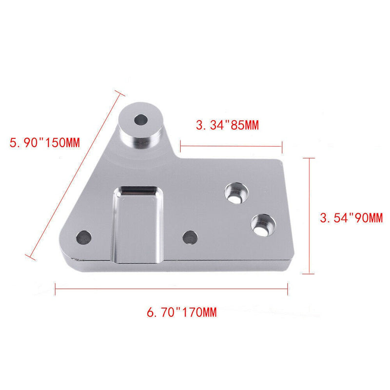 Engine Mount Bracket for Honda Civic 92-95 EG K-Swap K20 K24 K-Series DC2 EG6