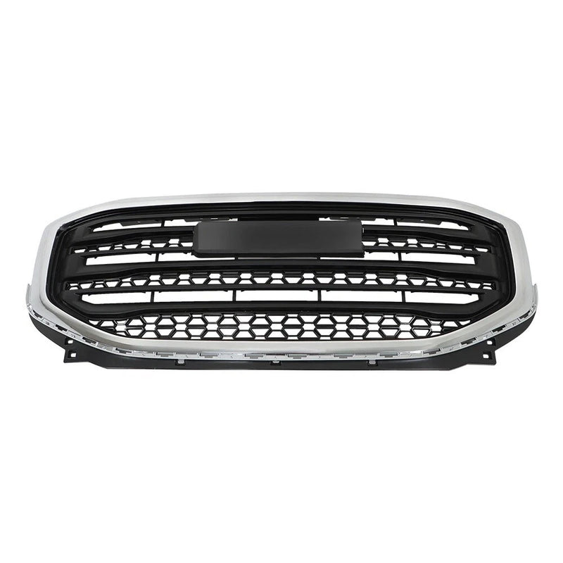 Fits GMC Acadia SLE SL 2017 2018 2019 Front Upper Grille Chrome+Black 84431667