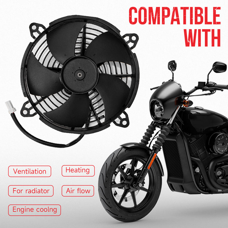 Black Cooling Fan Assembly for Harley Street 500 XG500 Street 750 XG750 15-20