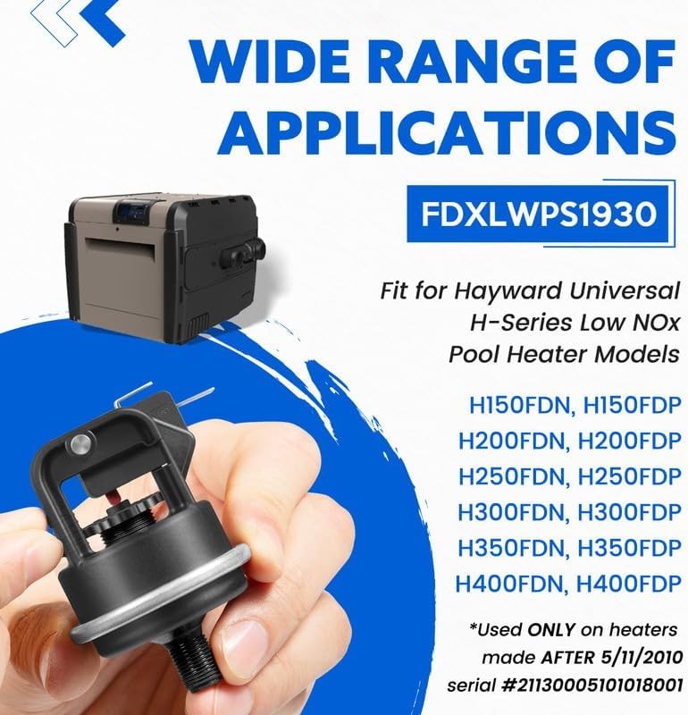 FDXLWPS1930 Water Pressure Switch for Hayward Universal H