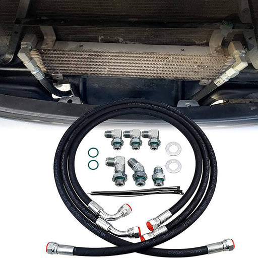 DURAFORCE Transmission Lines Heavy-Duty Cooler Hoses for GM 6.6L Allison 06-10