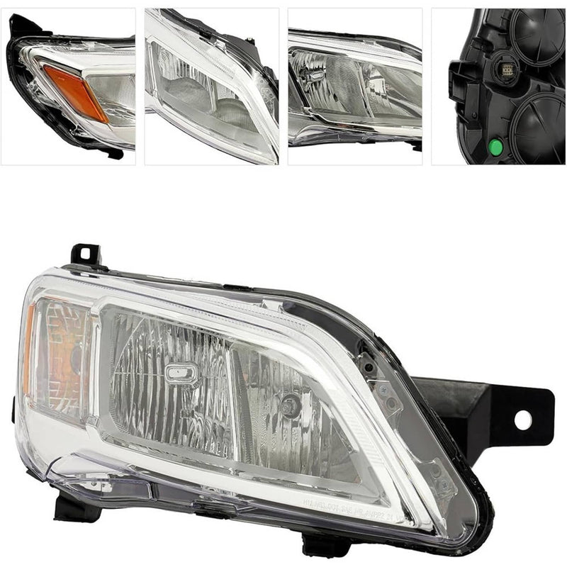 Right Passenger Side Headlight Halogen for Dodge Ram Promaster 1500 2500
