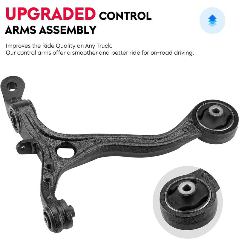 Front Upper Lower Control Arms Suspension Kit for 2008-2012 Honda Accord 12Pcs
