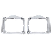 DURAFORCE ABS Headlight Bezel Door for Chevrolet S10 for GMC S15 Jimmy 1982-1990