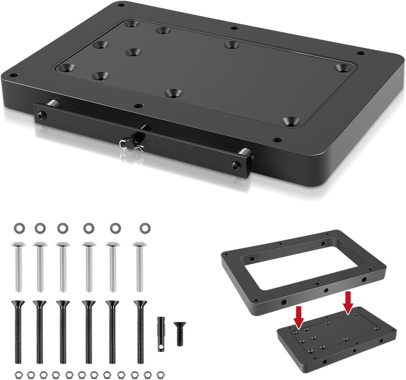 1854056 MKA-56 Quick Release Bracket for Minn Kota Quest Trolling Motor Black