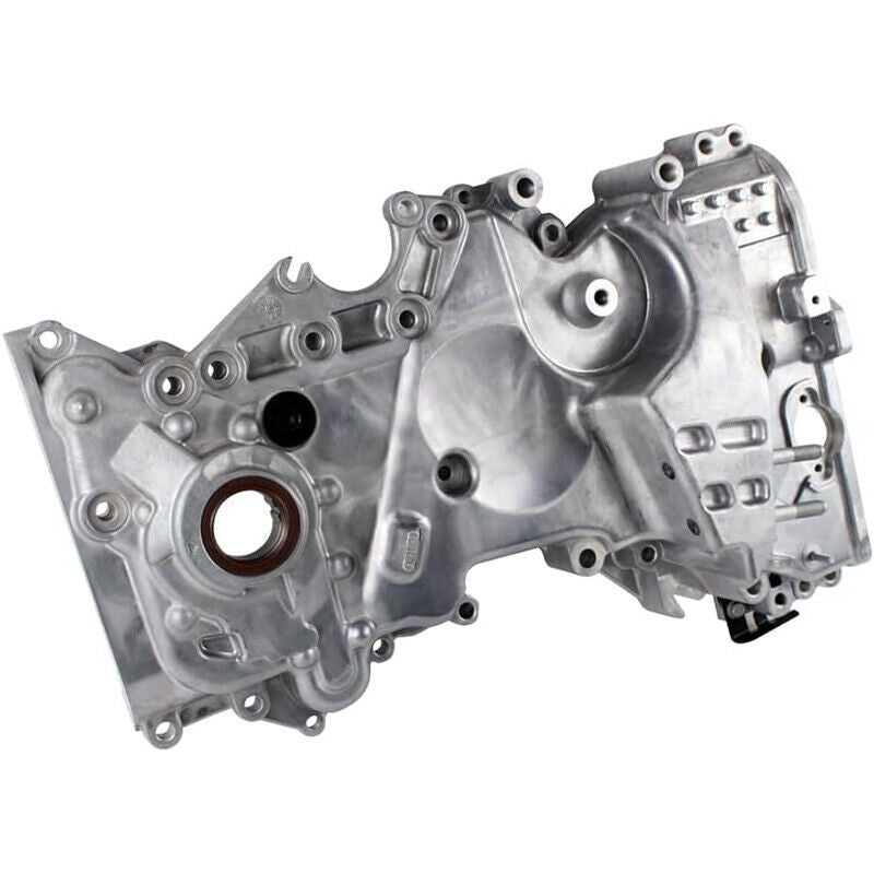 Engine Oil Pump Timing Chain Cover Silver for Hyundai Elantra 2017-2020 2.0L