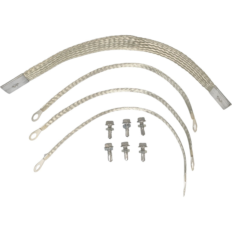 40140 Engine Ground Strap Kit for Most Car Self-Tapping Screw Braided