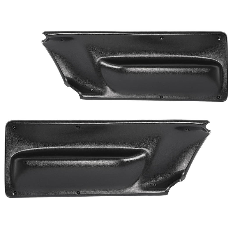 DURAFORCE Door Panel Inserts for VW Volkswagen Beetle 2003-2010 Black Left And Right Pair