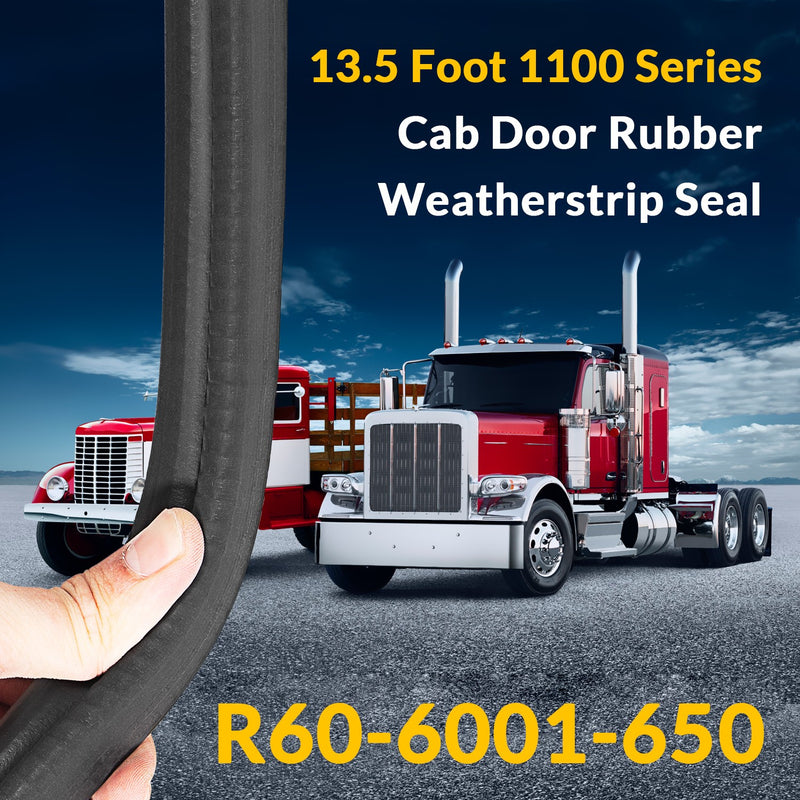R60-6001-650 Door Seal Weatherstrip 13ft for Peterbilt 377 359 370 380 1986-2007