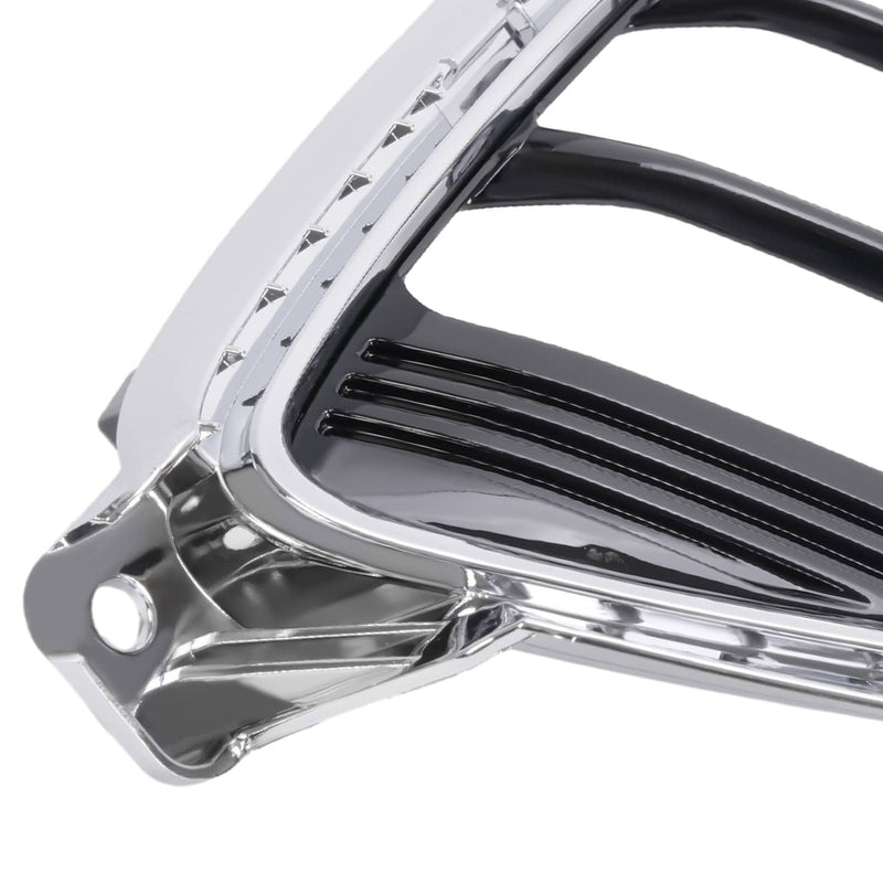 DURAFORCE Front Chrome Fog Light Lamp Bezel Left Driver Side for Kia Optima 2016-2018