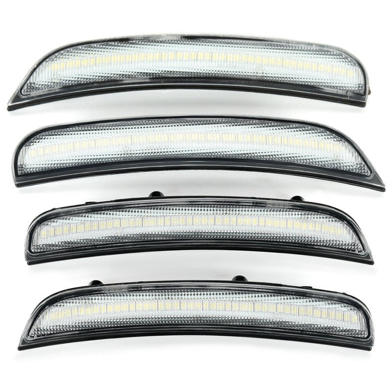 #68214405AA LED Fender Side Marker Light Lamps for Dodge Charger 2015-2022 Clear